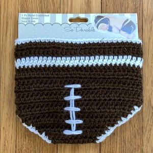 Football diaper cover